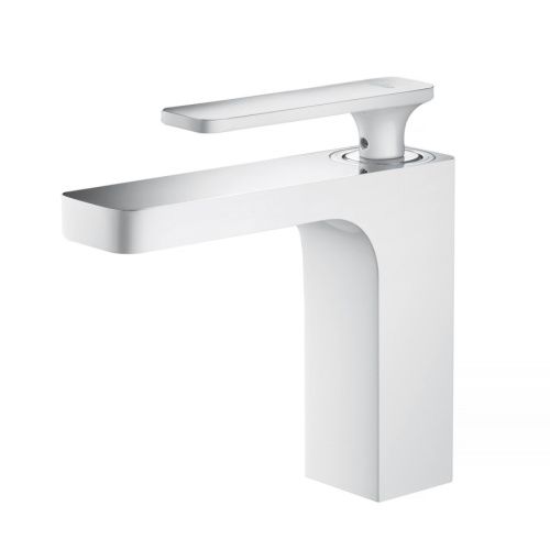 Смеситель Timo Torne 4361/00-16F на раковину хром/белый глянцевый