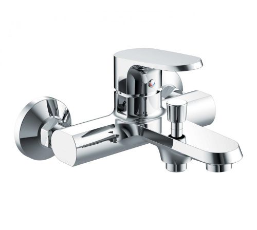 Смеситель для ванны Bravat Pure F6105161C-01 настенный хром