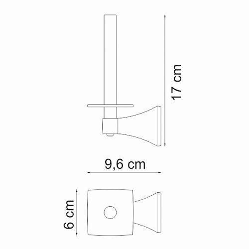 Бумагодержатель WasserKRAFT 2597 - фото 4