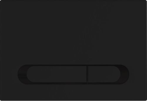 Клавиша смыва механическая KK POL M09 350/PPC/076-00-00 цвет черный матовый