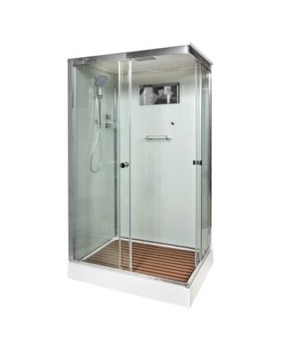 Душевая кабина AvaCan K402S 120х90 прямоугольная с крышей ориентация универсальная