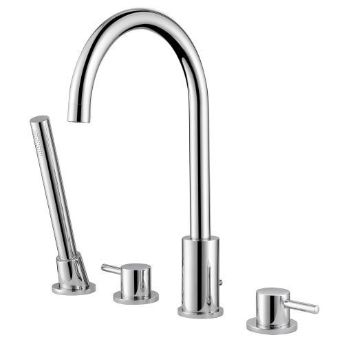 Смеситель ABBER Wasser Kreis AF8113 на борт ванны хром