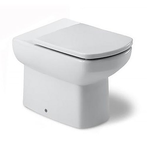 Чаша унитаза напольная Roca DAMA SENSO 7.3425.1.700.0 цвет белый без бачка без сиденья каскадный смыв