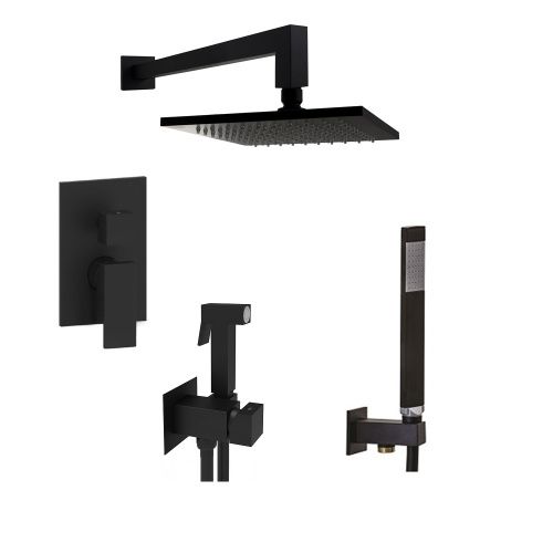 Душевая система Paffoni Elle KITZEL018NO/M встраиваемая в стену