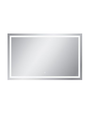 Зеркало в ванную Континент Rimini ЗЛП141 120х80 цвет белый