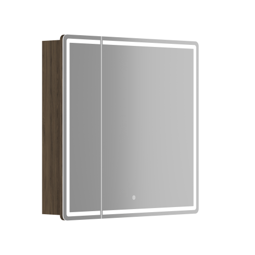 Зеркало-шкаф Sancos Mirror MI80ECH 79х15х74 настенный цвет дуб чарльстон