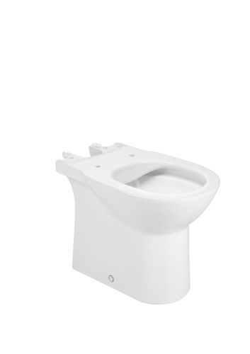 Чаша унитаза напольная Roca Debba 7.3429.9.P00.Y цвет белый без бачка без сиденья безободковая каскадный смыв