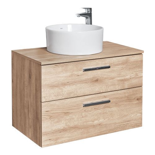 Тумба под раковину Roca VICTORIA A857470517 79х45х53 подвесная цвет орех