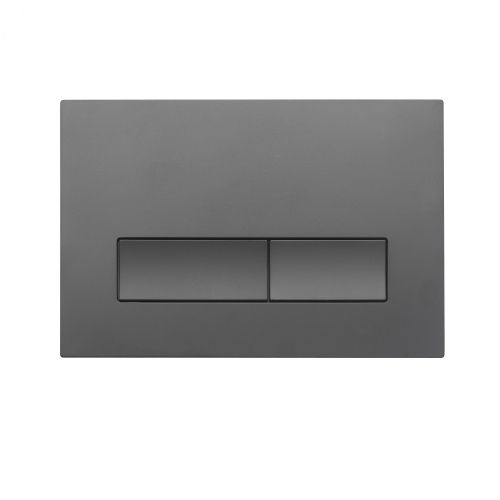 Кнопка смыва механическая Wonzon & Woghand WW-IB224-BGM цвет темный графит