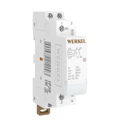 Контактор модульный Werkel 4690389212093