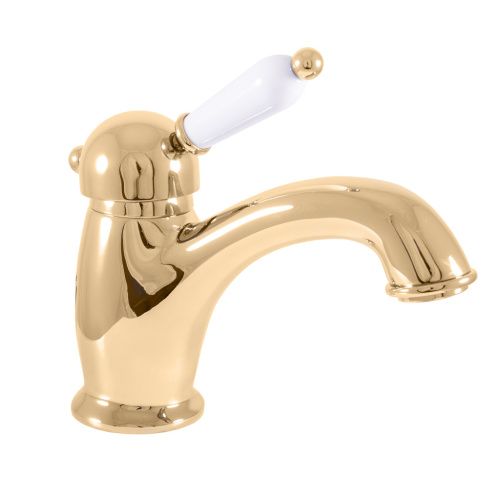 Смеситель RavSlezak LABE L526.5Z на раковину золото