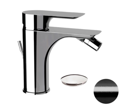 Смеситель Remer Infinity I20CFP на биде черный брашированный хром