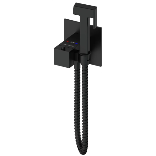 Гигиенический душ со смесителем Wonzon & Woghand WW-88829910-MB черный