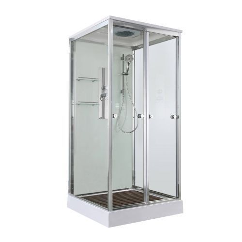 Душевая кабина AvaCan V V2080 80х80 квадратная с крышей ориентация универсальная