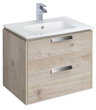 Тумба под раковину Roca LAGO 7.8572.9.544.4 60х45х49 подвесная цвет дуб светлый