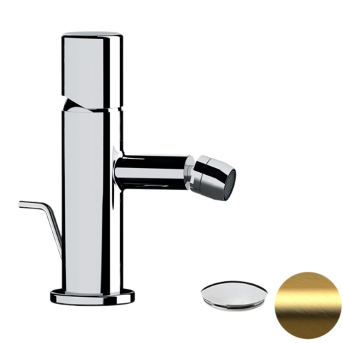 Смеситель Daniel Trilogy TG604DP на биде брашированное золото