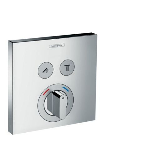 Смеситель Hansgrohe ShowerSelect 15768000 настенный встраиваемый хром с термостатом