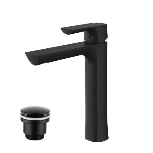 Смеситель LeMark Ursus LM7209BL на столешницу черный