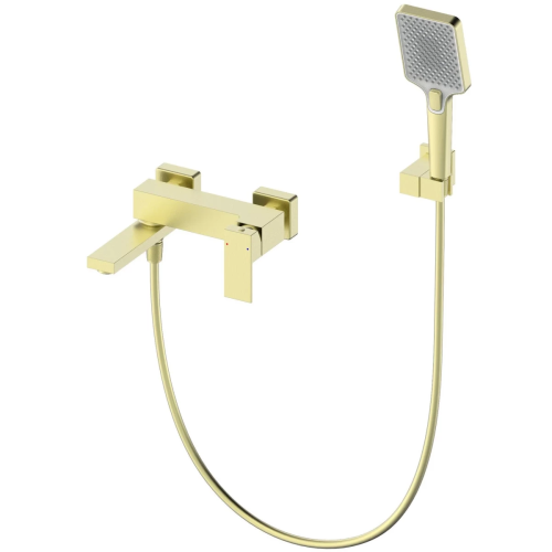 Смеситель для ванны Wonzon & Woghand Cube WW-88639016-BG настенный золото
