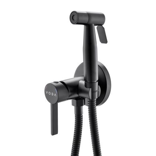Гигиенический душ со смесителем Voda VSL01B черный
