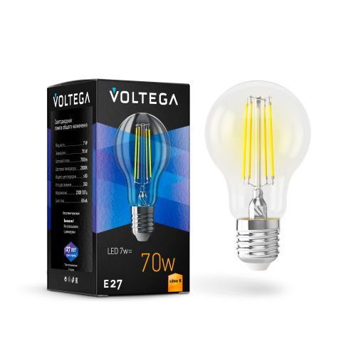 Лампа светодиодная Voltega General purpose bulb E27 7W 7140