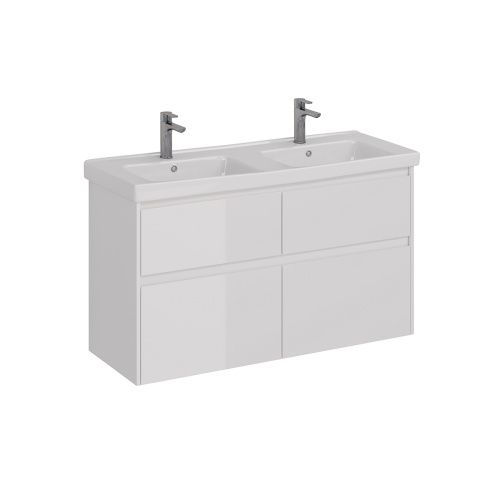 Тумба под раковину LeMark Combi LM03C125T 120х45х68 напольная/подвесная цвет белый