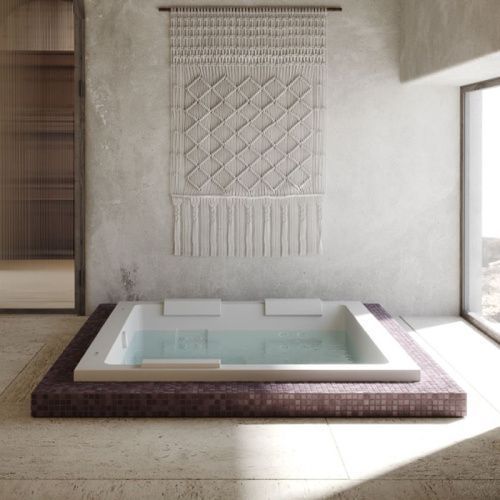 Ванна акриловая гидромассажная Jacuzzi Sharp SHA401E0A00 200х150 отдельностоящая прямоугольная