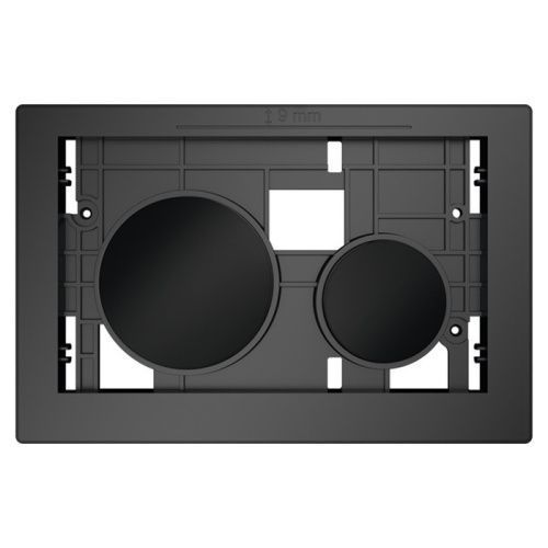 Панель смыва механическая Tece TECEloop 9240619 цвет черный матовый