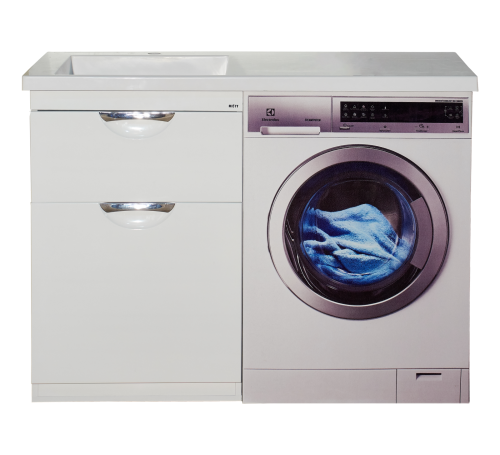 Тумба под раковину Misty Куба П-Куб-01060-0121ЯБК 55х46х86 напольная цвет белый