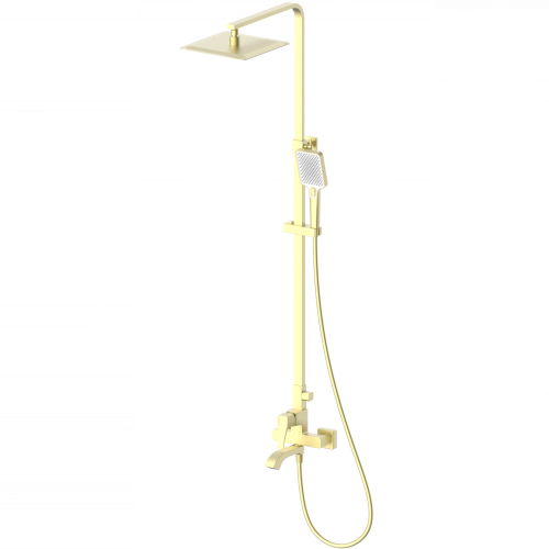 Душевая стойка Wonzon & Woghand Flex WW-88047072-BG настенная цвет золото