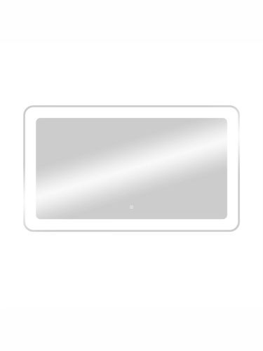 Зеркало в ванную Континент Velvette ЗЛП467 120х70 цвет белый