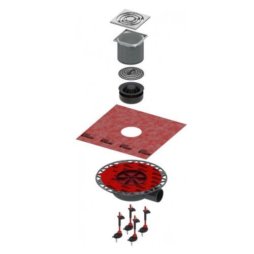 Душевой трап Tece KDP-S110 в пол