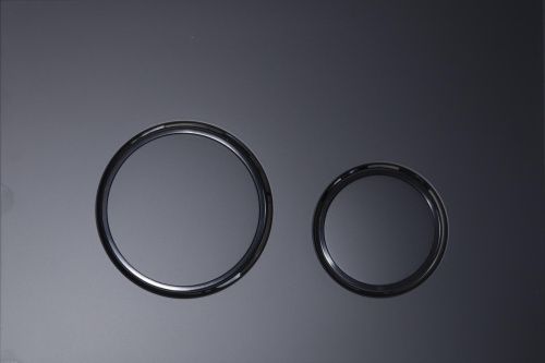 Клавиша смыва механическая KK POL M11 350/PPC/143-00-07 цвет черный