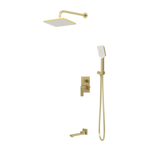 Душевая система Grossman Classic 501.K35.04.320 встраиваемая в стену цвет золото