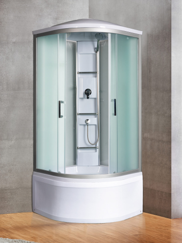 Душевая кабина River AMUR 90/44 MT (10000001375) 90х90 четверть круга с крышей ориентация универсальная