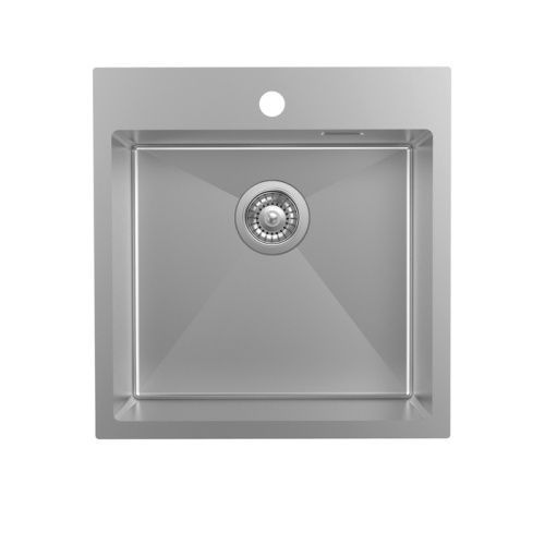 Кухонная мойка IDDIS Haze HAZ49S0i77 49х51 цвет сатин поверхность матовая