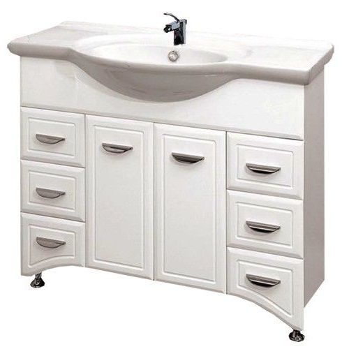 Тумба под раковину Misty Дрея Э-Дре01105-016Я 101х34х70 напольная