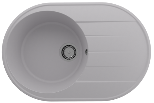 Кухонная мойка Ulgran Quartz Nora 750-04 75х50 цвет серый