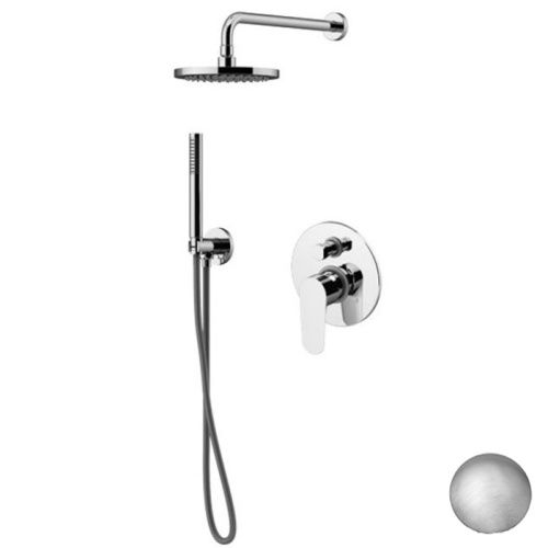 Душевой гарнитур Gattoni H2Omix7000 7009070NS (старый арт. KTH715/PDNS) настенный никель