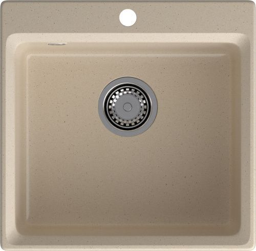 Кухонная мойка Granfest Level LV-510 кашемир 51х50 цвет бежевый поверхность матовая