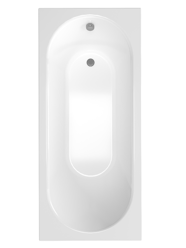 Ванна акриловая Timo ROHA ROHA1770 170х70 пристенная прямоугольная без каркаса