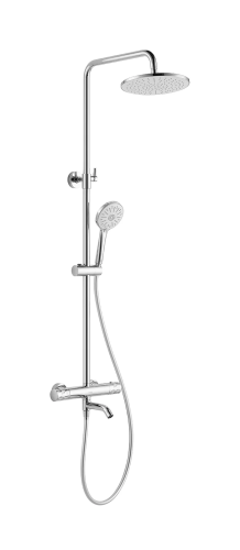 Душевая стойка Arrow AG3317SHU1CP настенная цвет хром