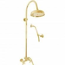 Смеситель для душа MORAVA RETRO MK181.5/3Z настенный золото