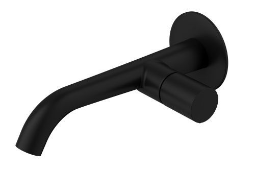 Смеситель для раковины AltroBagno Bilancia AltroBagnoBilancia010804MB встраиваемый в стену черный матовый