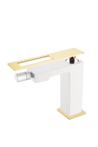 Смеситель Boheme Q 146-WG на биде белый глянцевый