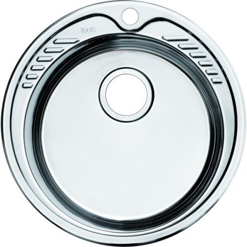 Кухонная мойка IDDIS Suno SUN49S0i77 49х49 цвет хром поверхность глянцевая