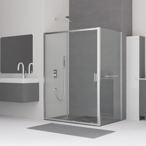 Душевой уголок RGW Classic 320948106-011 160х100 стекло прозрачное профиль хром глянцевый без поддона