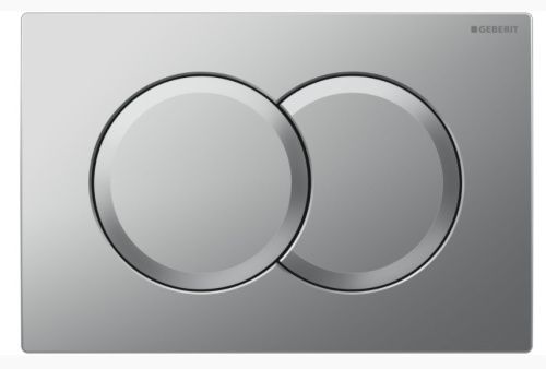 Клавиша смыва механическая Geberit Delta 115.107.46.1 цвет хром матовый