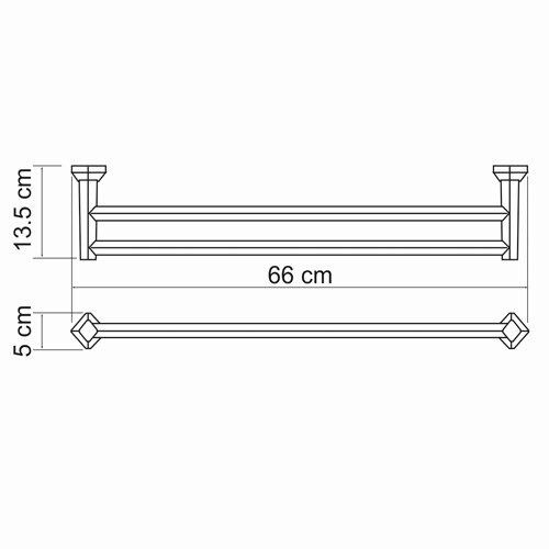 Полотенцедержатель WasserKRAFT 1140 - фото 4