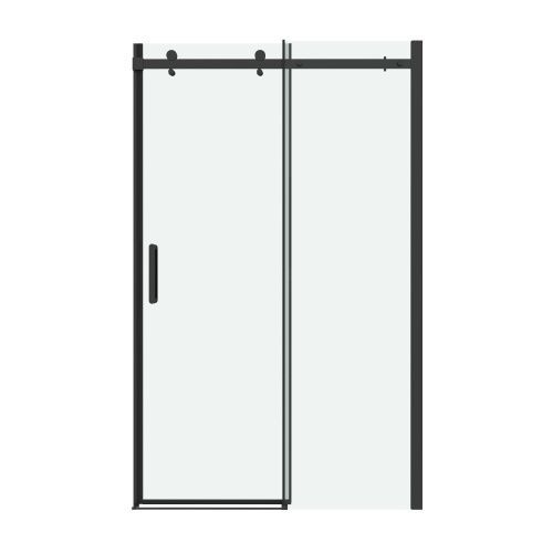 Душевая дверь Grossman Classic 100.K33.04.160.21.00 160x195 стекло прозрачное профиль черный матовый